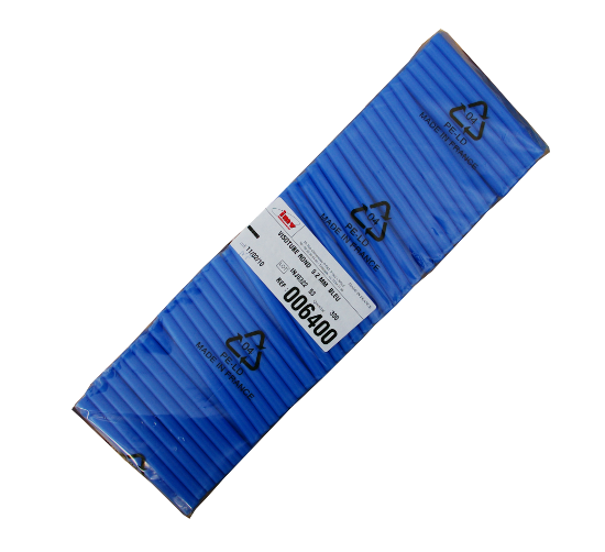 AI straw storage goblet round 9.2mm IMV Visotube Blue (pack of