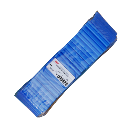 AI straw storage goblet Polygonal IMV Visotube Blue (pack of 300